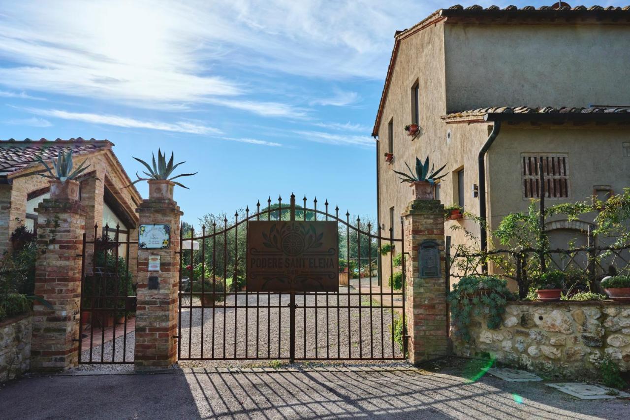 Podere Sant'Elena San Gimignano Exterior foto