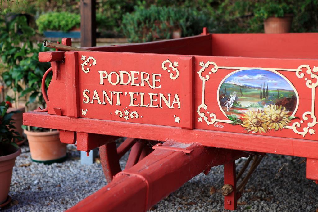 Podere Sant'Elena San Gimignano Exterior foto
